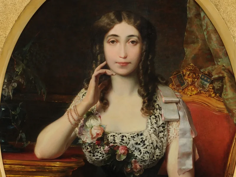 1858-Beatrice Morgari - Ritratto di Olimpia Savio